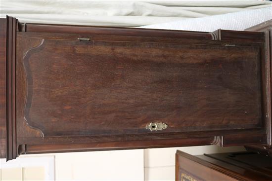 An early 19th century mahogany eight day longcase clock, 220cm